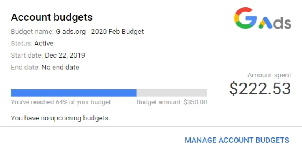  Shared Budgets 