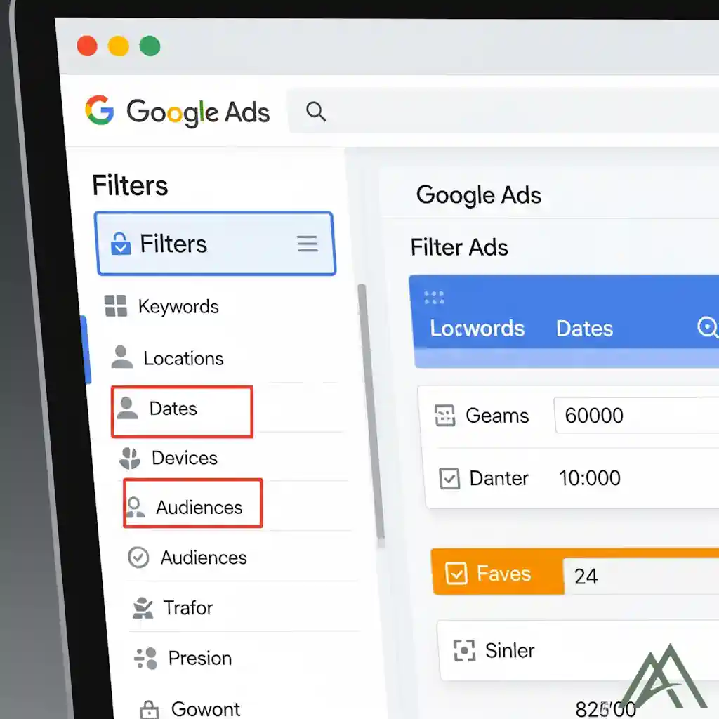 فیلترهای Google Ads