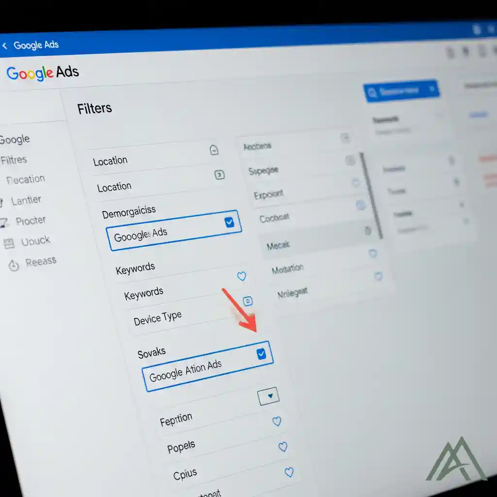 فیلترهای Google Ads